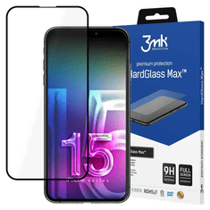 3MK APPLE IPHONE 15 - 3MK HARDGLASS MAX