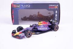 BBurago Kovový model Red Bull RB19 - Max Verstappen (2023), VC Las Vegas, Majster sveta, 1:43 Bburago