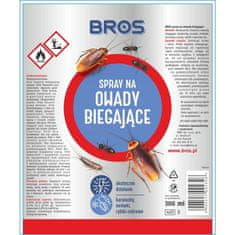 BROS Insekticídny aerosól na bežiaci hmyz 300ml