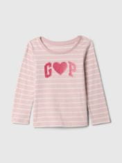 Gap Baby tričko s logom 18-24M