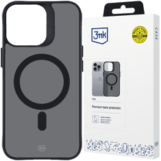 3MK APPLE IPHONE 15 PRO MAX - 3MK SMOKE MAGCASE