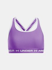 Under Armour Dievčenská podprsenka Under Armour G Crossback Mid Solid-PPL XS