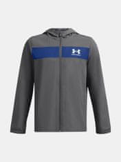 Under Armour Chlapčenska bunda Under Armour UA Sportstyle Windbreaker-GRY S