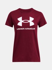 Under Armour Dámske tričko Under Armour UA Rival Logo SS-RED XS