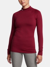 Under Armour Dámske tričko Under Armour UA CG Authentics Mockneck-RED S