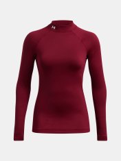 Under Armour Dámske tričko Under Armour UA CG Authentics Mockneck-RED S