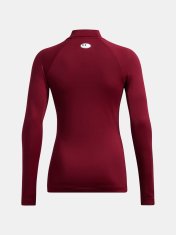 Under Armour Dámske tričko Under Armour UA CG Authentics Mockneck-RED S