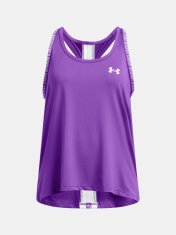 Under Armour Dievčenské tielko Under Armour Tech Knockout Tank-PPL L