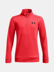 Under Armour Chlapčenská mikina Under Armour UA Armour Fleece 1/4 Zip-RED S