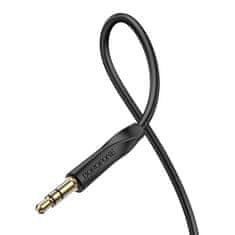 Borofone Audio kábel BL16 - jack 3,5 mm na jack 3,5 mm - 1 m čierny