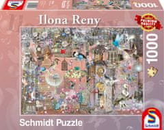 Schmidt Puzzle Ružová krása 1000 dielikov