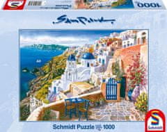 Schmidt Puzzle Pohľad zo Santorini 1000 dielikov