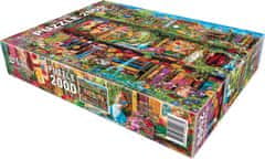 Star Game Sets Puzzle Záhrada v polici 2000 dielikov