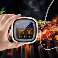 LIVEFY Meat thermometer kuchynský teplomer, čierny