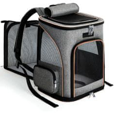 MG Livefy Pet Carrier prepravná taška pre psy 41x35cm, šedá