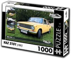 RETRO-AUTA© Puzzle č. 6 VAZ 2101 (1981) 1000 dielikov