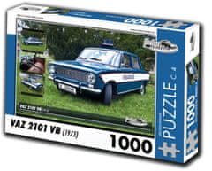 RETRO-AUTA© Puzzle č. 4 Vaz 2101 VB (1973) 1000 dielikov