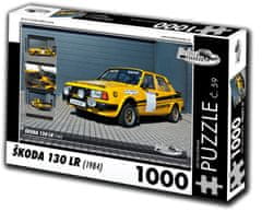 RETRO-AUTA© Puzzle č. 59 Škoda 130 LR (1984) 1000 dielikov