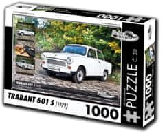 RETRO-AUTA© Puzzle č. 38 Trabant 601 S (1979) 1000 dielikov