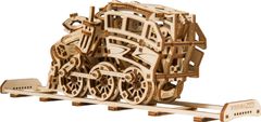 Wooden city 3D puzzle Dream Express s koľajami 220 dielov