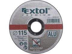 Extol Premium Kotúč rezný na hliník, O 115x1,0x22,2mm