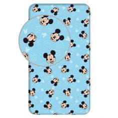 Jerry Fabrics Prestieradlo Mickey Blue 02 2Bavlna, 90/200 cm