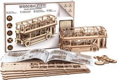 Wooden city 3D puzzle Londýnsky autobus 216 dielov