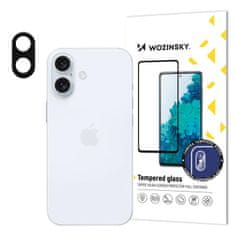 WOZINSKY Wozinsky Tvrdené sklo na kameru 9H pre Apple iPhone 16 - Čierna KP34942