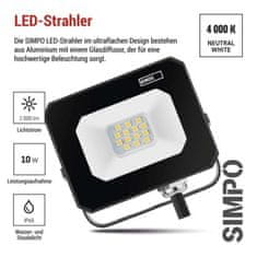 EMOS LED reflektor SIMPO 10 W neutrálna biela