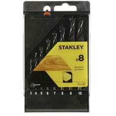 Stanley Vrtáky do dreva 3, 4, 5, 6, 7, 8, 9, 10 mm STA56006