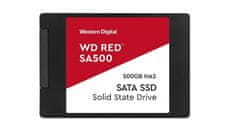 WD RED SSD 3D NAND S500G1R0A 500GB SATA/600 (R:560, W:530MB/s), 2.5&quot;