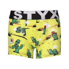 Styx 3PACK detské boxerky art športová guma viacfarebné (3GJ13188) - veľkosť 6-8 let