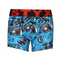 Styx 3PACK detské boxerky art športová guma viacfarebné (3GJ13188) - veľkosť 6-8 let