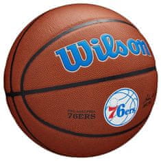 Wilson Lopty basketball hnedá 7 Team Alliance Philadelphia 76ERS