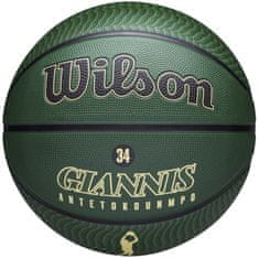 Wilson Lopty basketball zelená 7 Nba Player Icon Giannis Antetokounmpo Outdoor