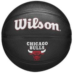 Wilson Lopty basketball čierna 3 Team Tribute Chicago Bulls Mini