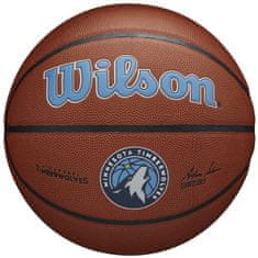 Wilson Lopty basketball hnedá 7 Team Alliance Minnesota Timberwolves