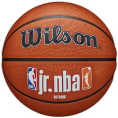 Wilson Lopty basketball hnedá 7 JR Nba Fam Logo Authentic Outdoor