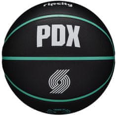 Wilson Lopty basketball čierna 7 Nba Team City Collector Portland Trail Blazers Ball