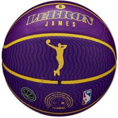 Wilson Lopty basketball fialová 7 Nba Player Icon Lebron James Outdoor