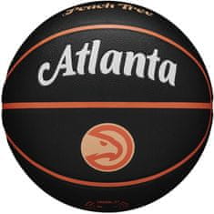 Wilson Lopty basketball čierna 7 Nba Team City Collector Atlanta Hawks Ball