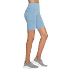 Skechers Nohavice výcvik belasá 163 - 167 cm/S Go Walk High Waisted Bike Short