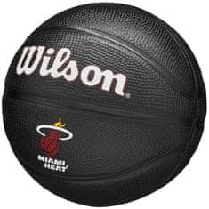 Wilson Lopty basketball čierna 3 Team Tribute Miami Heat Mini Ball