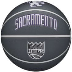 Wilson Lopty basketball sivá 7 Nba Team City Collector Sacramento Kings Ball