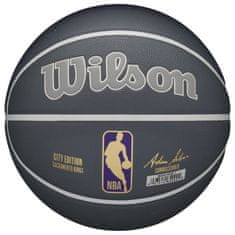 Wilson Lopty basketball sivá 7 Nba Team City Collector Sacramento Kings Ball