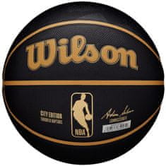 Wilson Lopty basketball čierna 7 Nba Team City Collector Toronto Raptors Ball