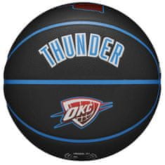 Wilson Lopty basketball čierna 7 Nba Team City Collector Oklahoma City Thunder Ball