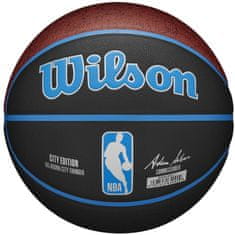 Wilson Lopty basketball čierna 7 Nba Team City Collector Oklahoma City Thunder Ball