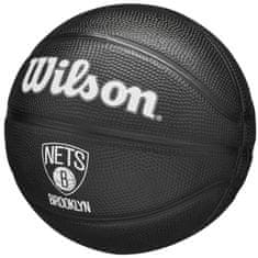 Wilson Lopty basketball čierna 3 Team Tribute Brooklyn Nets Mini