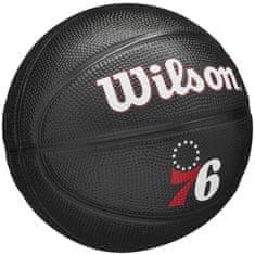 Wilson Lopty basketball čierna 3 Team Tribute Philadelphia 76ers Mini Ball